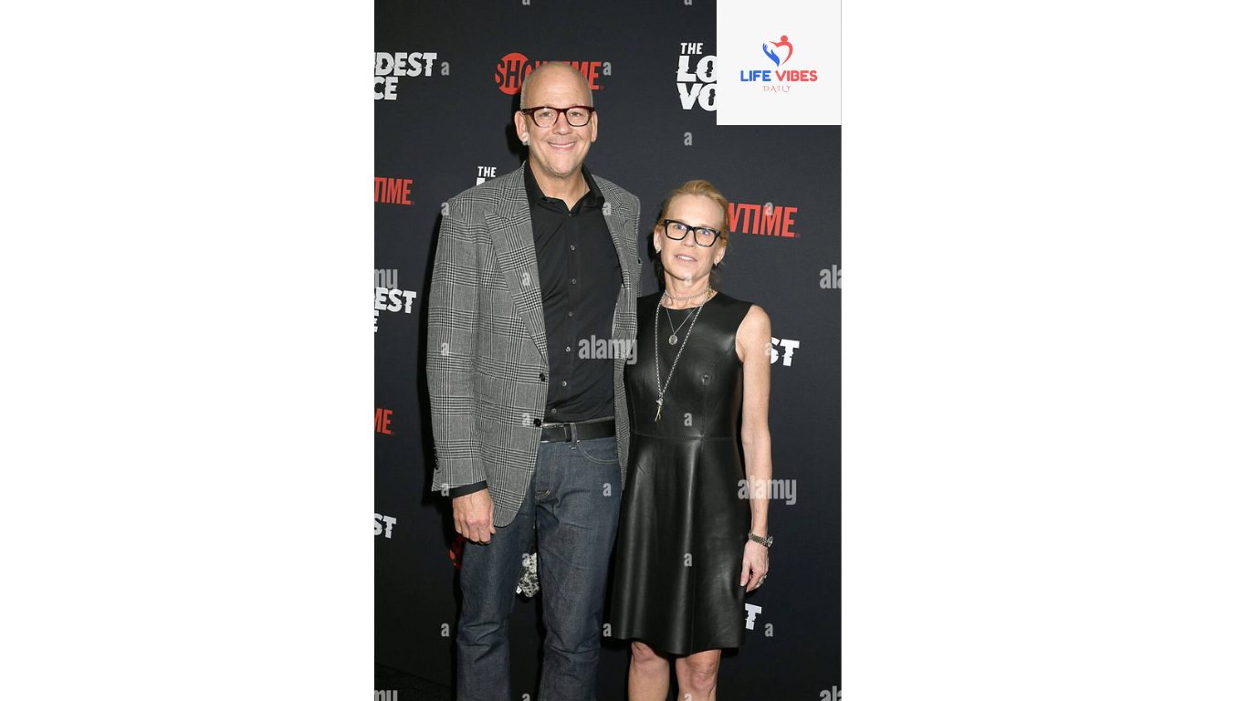 John Heilemann with wife 